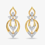 Beautiful Diamond Stud Eulla Earring Rose Gold